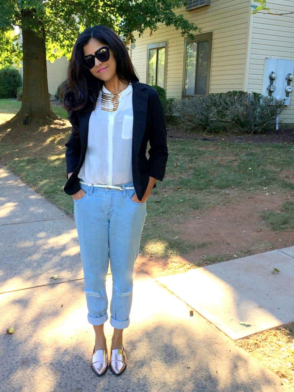 Fall Blazers - I: Black and White - The Chic Research